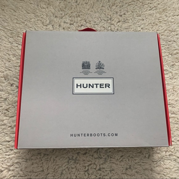 Hunter original refined short leopard hybrid print rain boots NEW - Picture 8 of 9